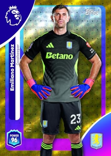 2025-26 Topps Premier League Debut Edition Sports Trading Cards-Single Pack