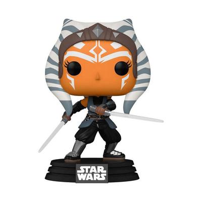 Funko - POP! Star Wars: Mandalorian - Ahsoka with Sabers - Collectibles - Multicolor