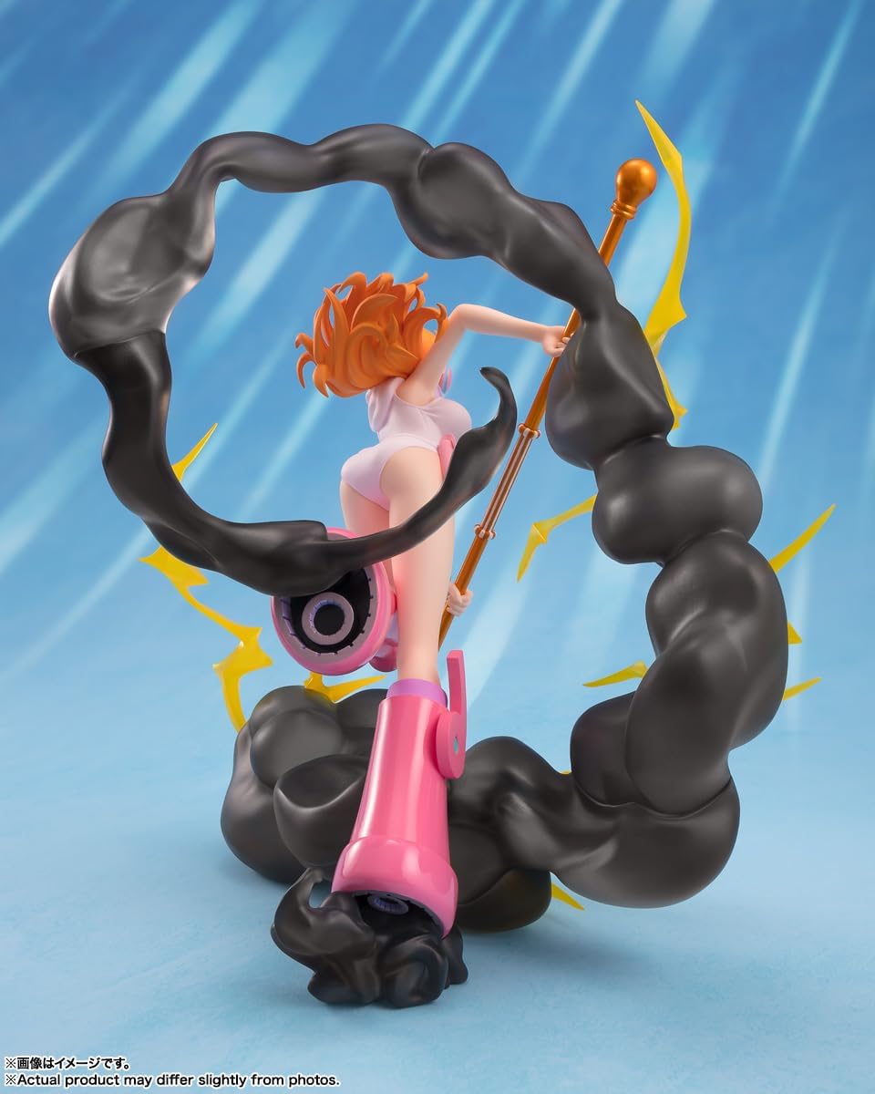 AMASHII NATIONS- One Piece Nami Lightning Blast Ver. Extra Battle Figure 17 cm One Piece Figuarts Zero