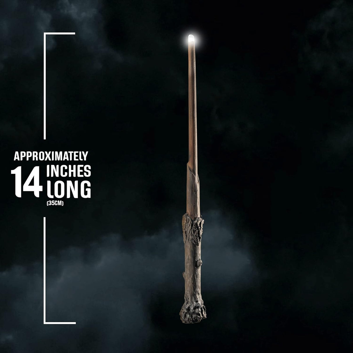 The Noble Collection Harry Potter's Illuminating Wand - 14in (35cm) Harry Potter Officially Licensed Film Set Movie Props