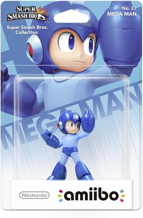 Super Smash Bros Mega Man Amiibo Accessory
