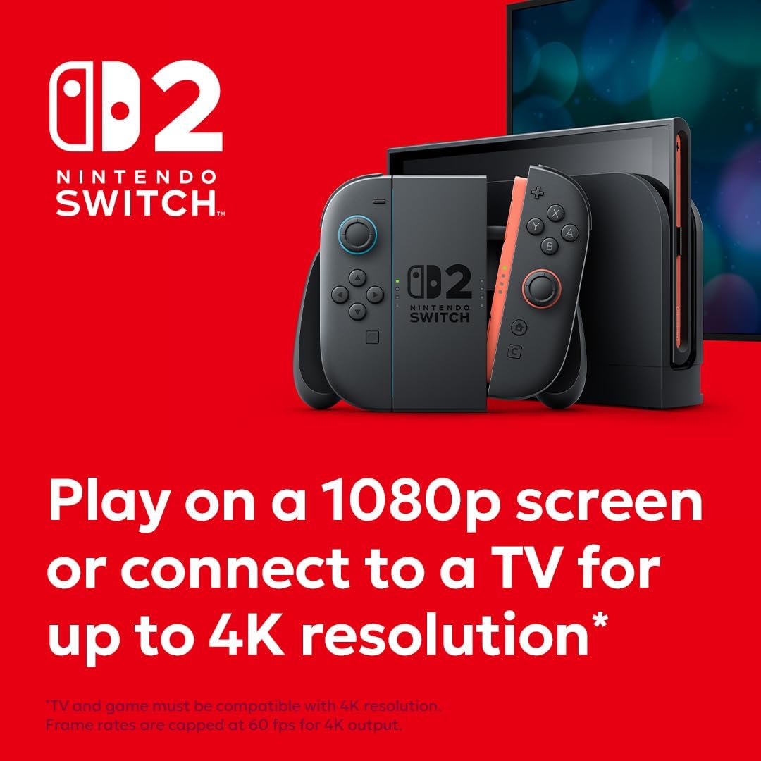Nintendo Switch 2 + Pokmon Legends: Z-a Bundle Portable Game Console 20.1 Cm (7.9") 256 GB Touchscreen Wi-Fi Black