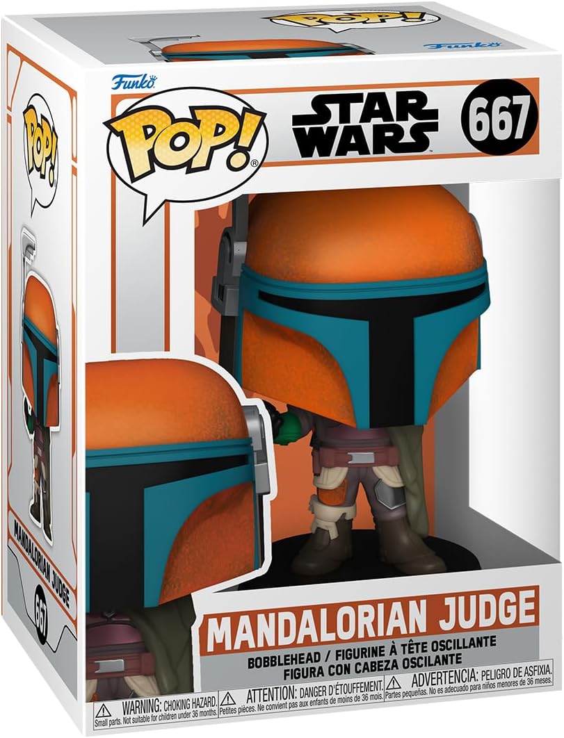 Funko POP! Vinyl: Star Wars: the Mandalorian S9 - The Judge Macaroon #667