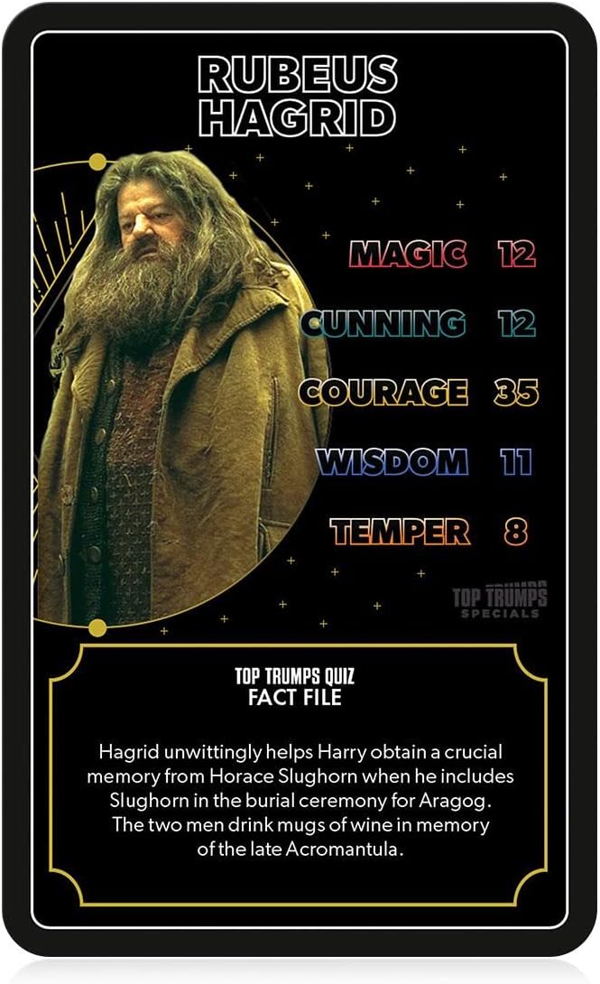Top Trumps Harry Potter Heroes of Hogwarts Specials Card Game