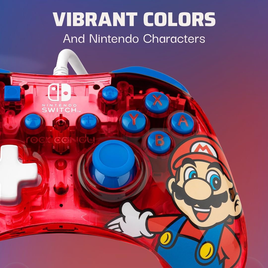 Rock Candy Wired Controller - Mario