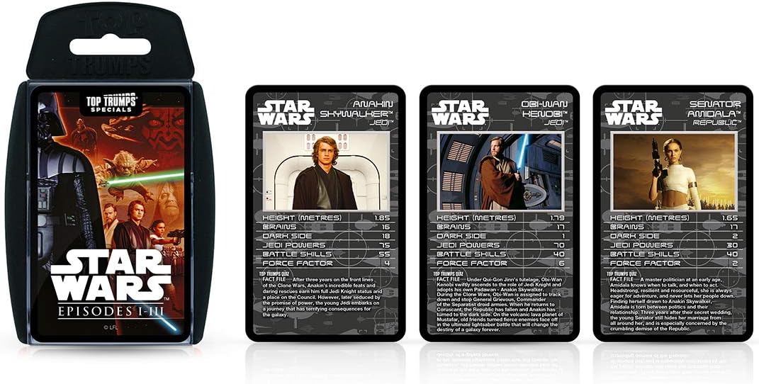Top Trumps Star Wars 1-3