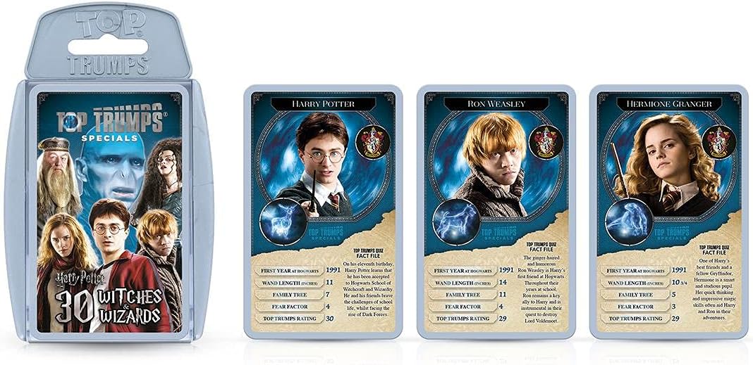 Top Trumps Harry Potter Greatest Witches and Wizards Card Game