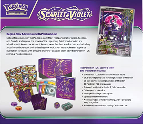 Pokemon TCG: SV01 Scarlet & Violet Elite Trainer Box – Miraidon