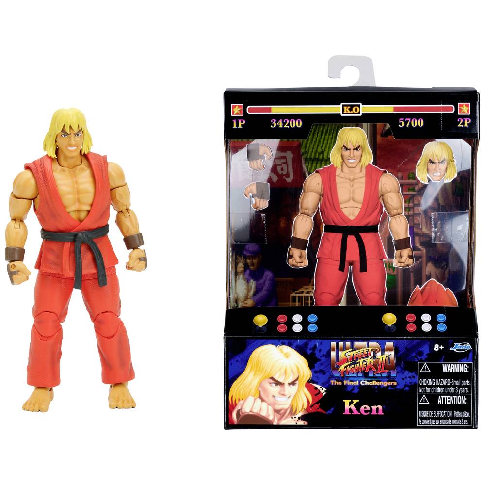 Jada KEN MASTERS STREET FIGHTER 6 DELUXE COLLECTOR ACTION FIGURE