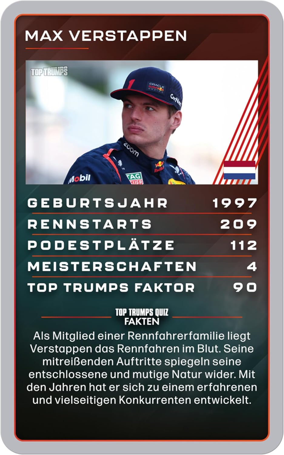Top Trumps Grand Prix Specials Card Game
