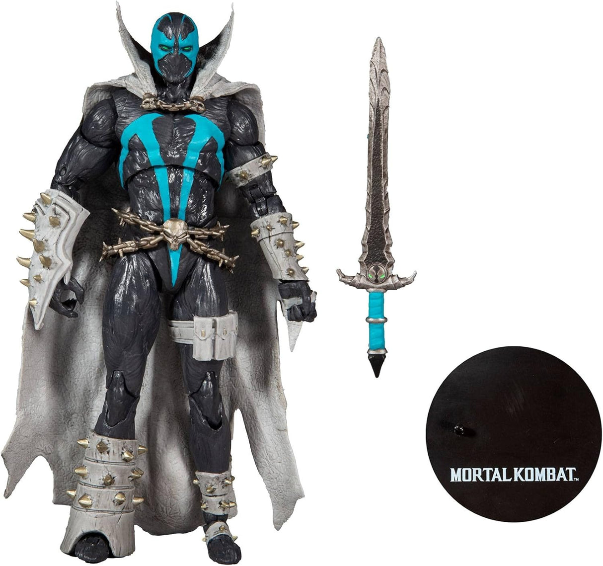 The McFarlane Toys Mortal Kombat Spawn (Lord Covenant) is a 7-inch (18 cm) scale action figure