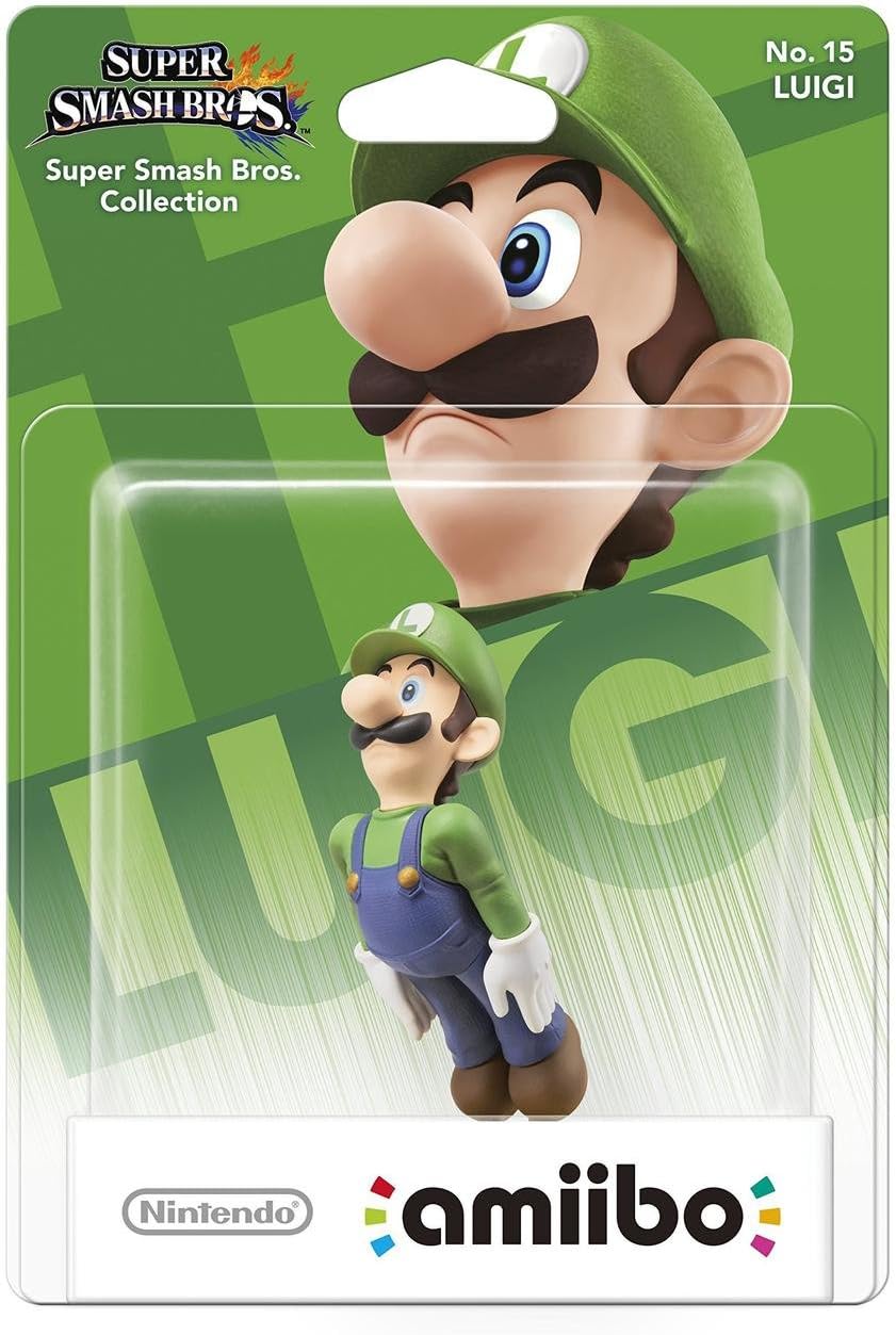 Nintendo Amiibo Super Smash Bros Luigi No 15