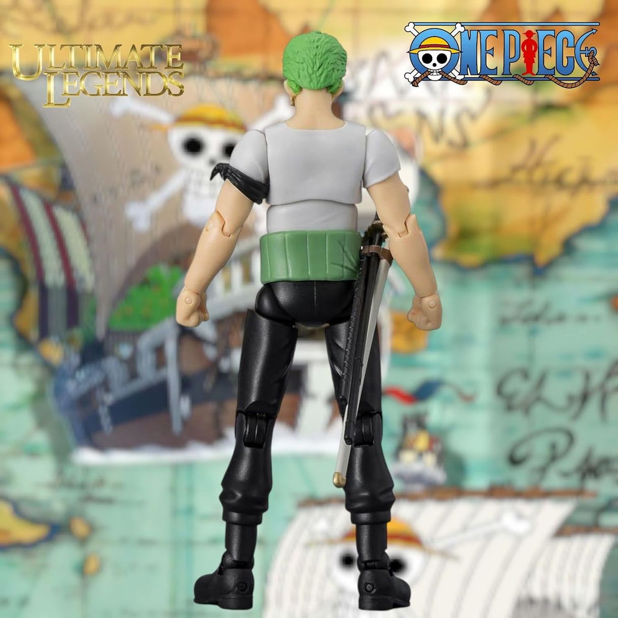 Bandai Ultimate Legends One Piece Zoro Action Figure - 12.5cm Zoro Anime Figure