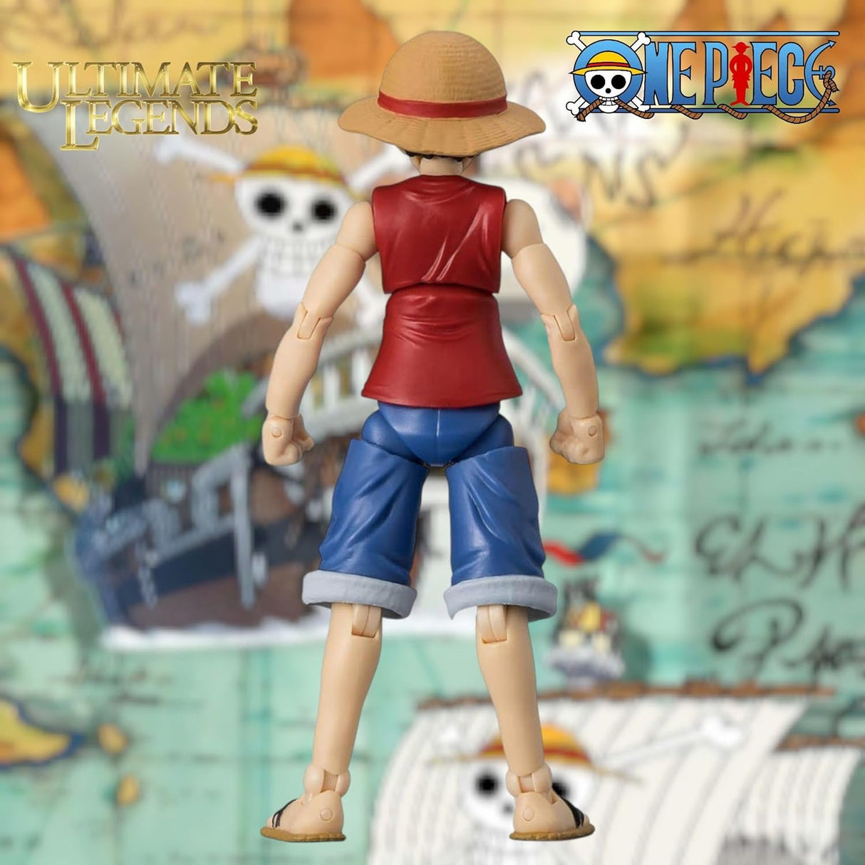 Bandai Ultimate Legends One Piece Luffy Action Figure - 12.5cm Luffy Anime Figure