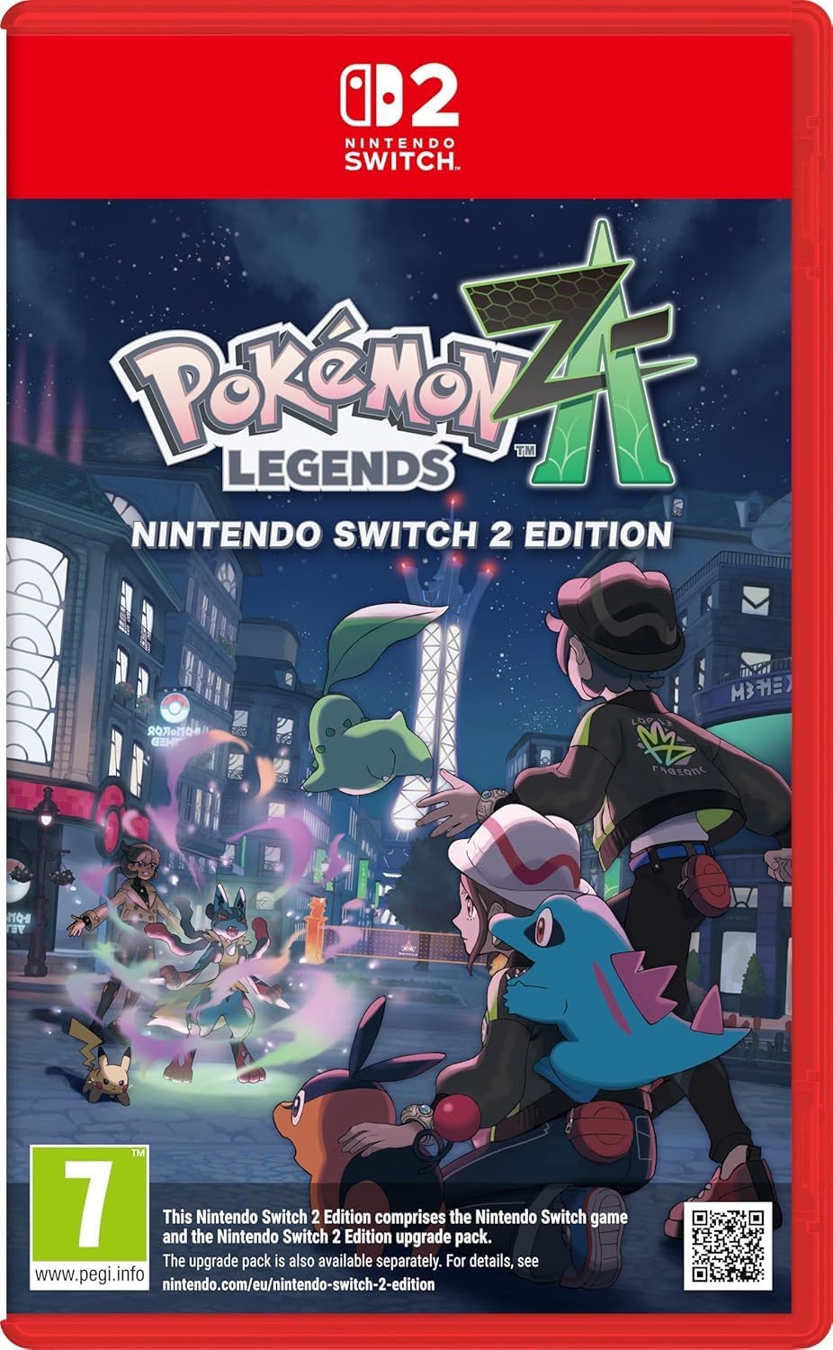 Nintendo Switch 2 + Pokmon Legends: Z-a Bundle Portable Game Console 20.1 Cm (7.9") 256 GB Touchscreen Wi-Fi Black