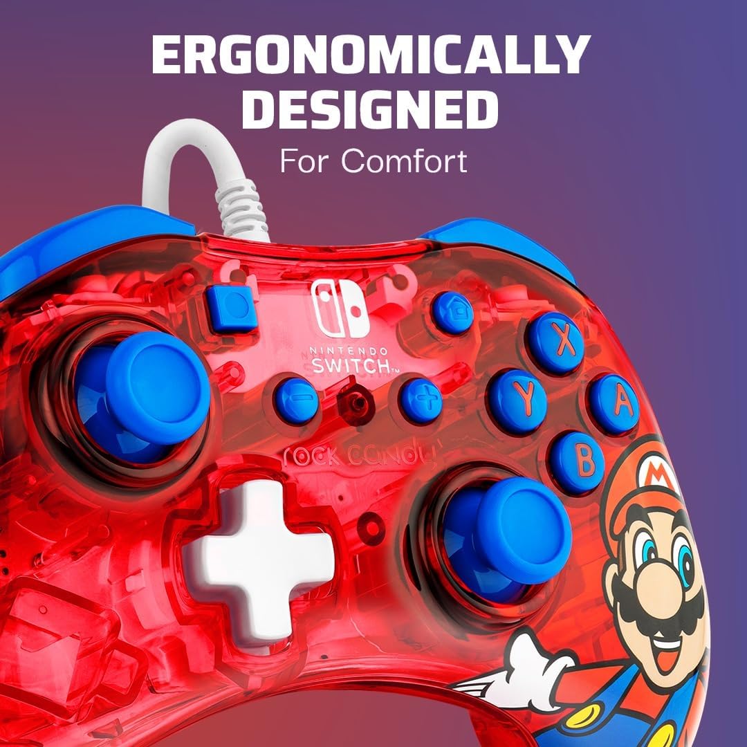 Rock Candy Wired Controller - Mario