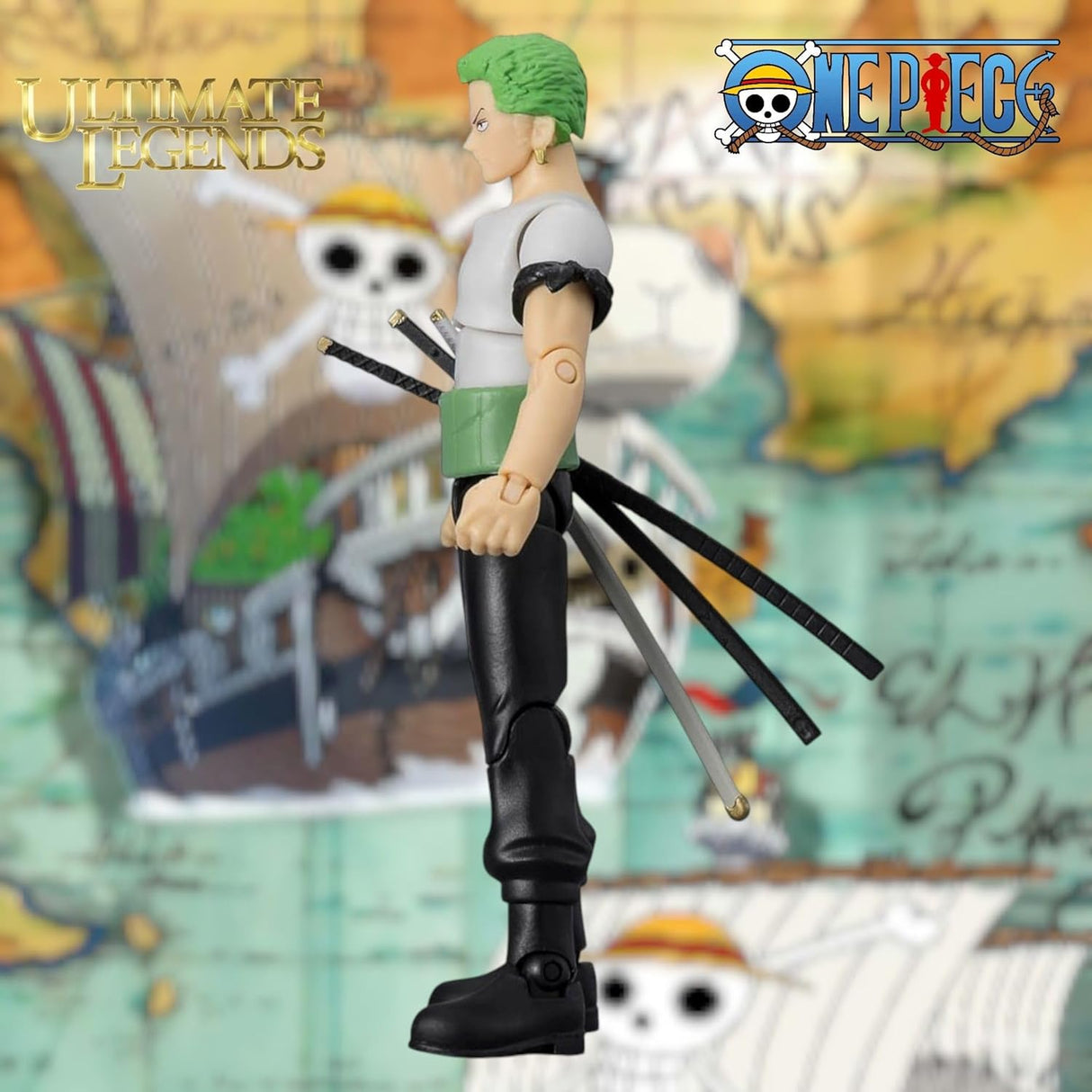 Bandai Ultimate Legends One Piece Zoro Action Figure - 12.5cm Zoro Anime Figure