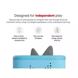 Toniebox 2 Starter Set: Sky Blue with Creative-Tonie (Rubie UK Edition)
