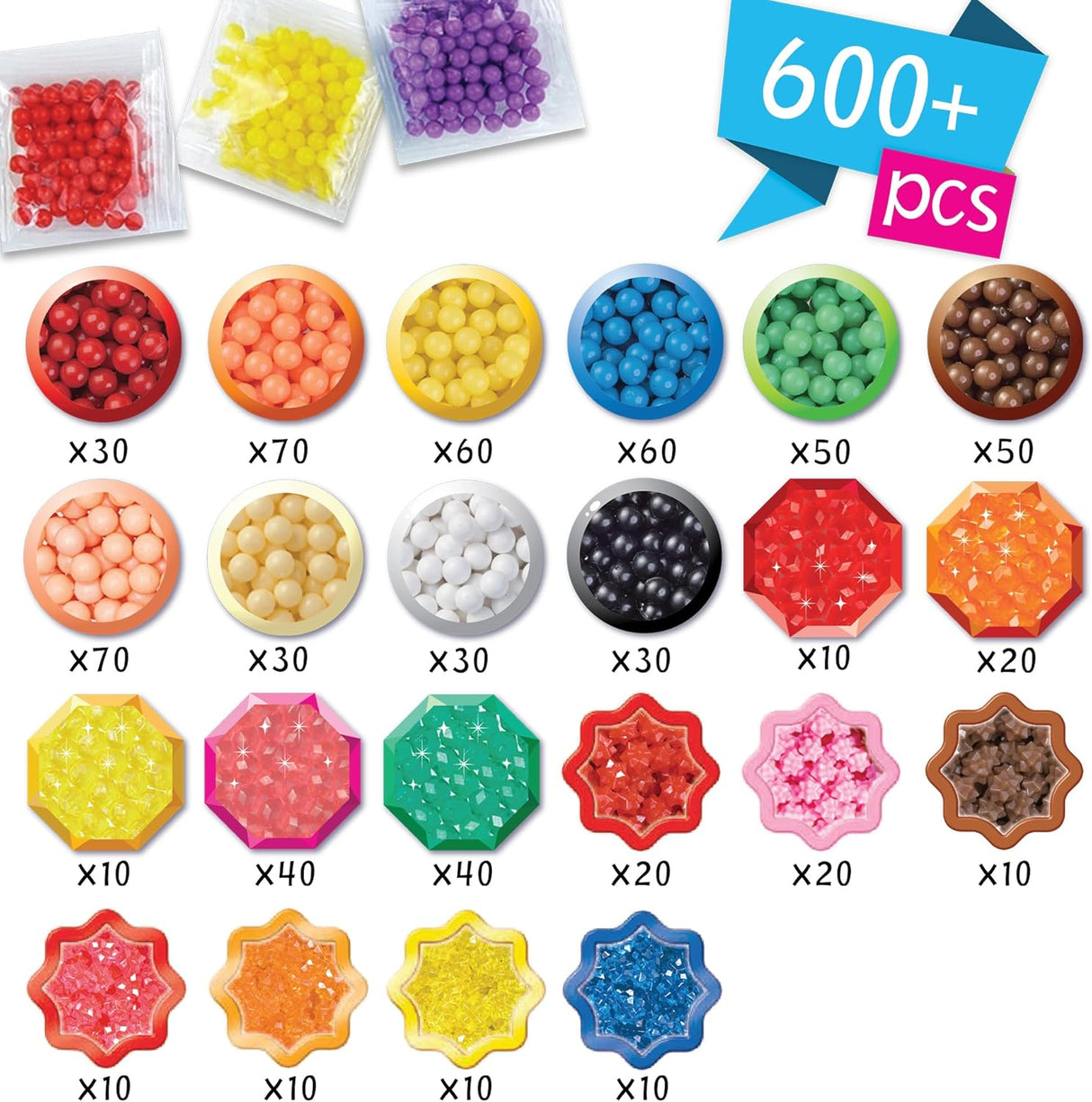 Aquabeads Super Mario Bros Characters Art & Creativity Set