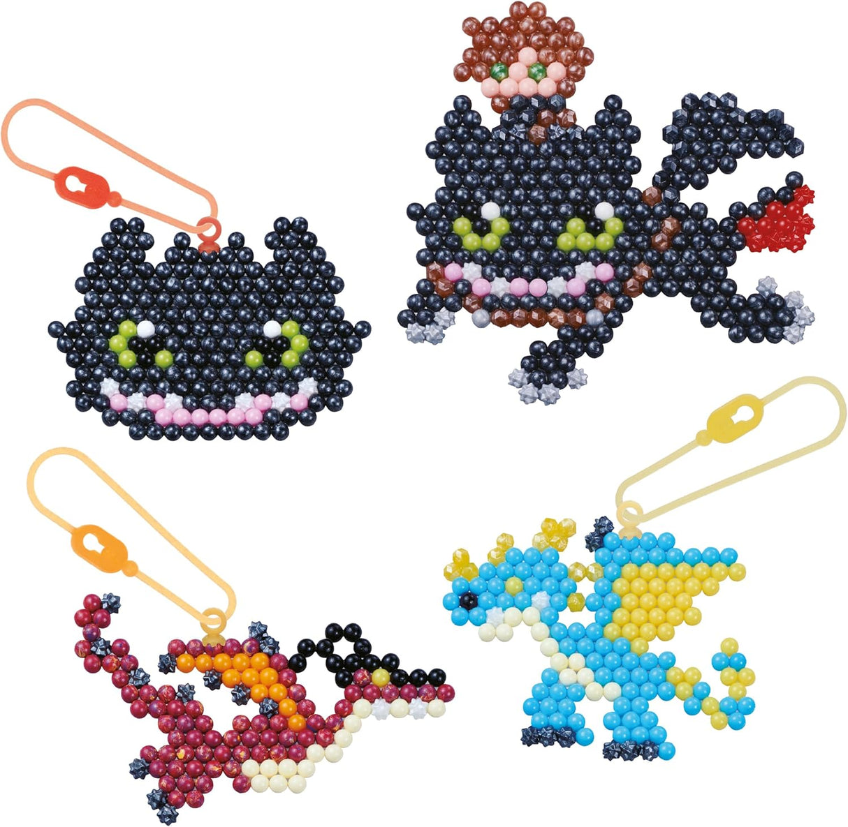 Aquabeads How to Train Your Dragon Craft Kit - Craft Kit for Kids Ages 4+ - 700 Beads with Tray Sprayer & Keychains - Create Toothless Hiccup & More