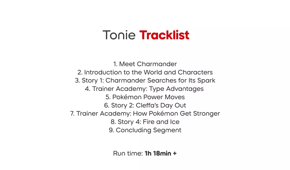Tonies Pokemon Charmander Audio Tonie Character