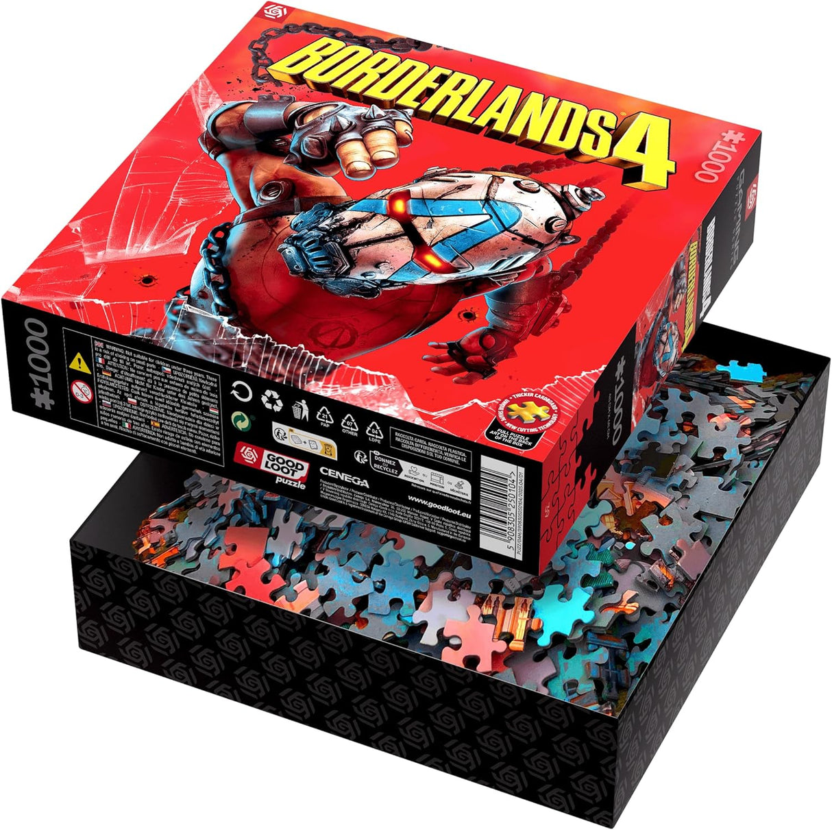 Good Loot Borderlands Puzzle 4 Break Free Psycho 1000 Pieces