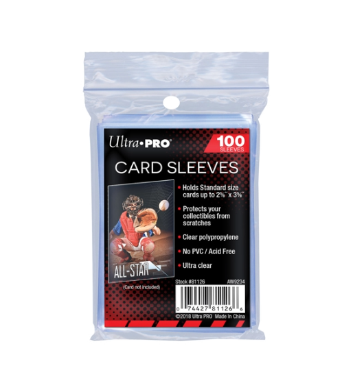 Ultra Pro - Standard Soft Sleeves 100pk