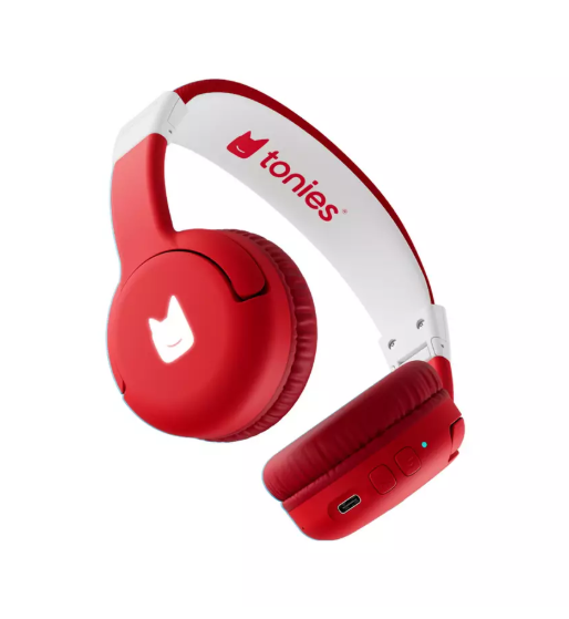tonies Red Bluetooth Headphones for Toniebox 2