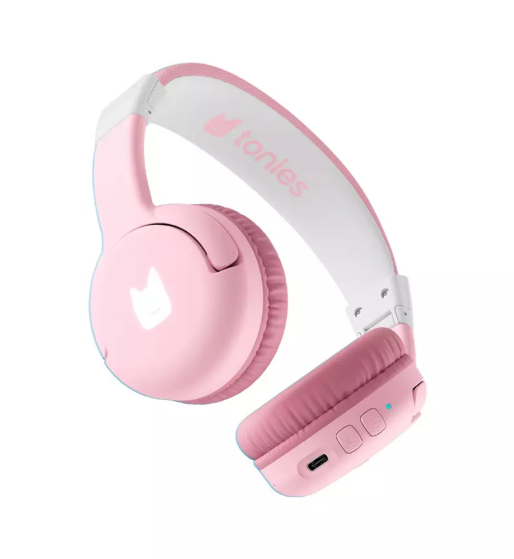 tonies Pink Bluetooth Headphones for Toniebox 2