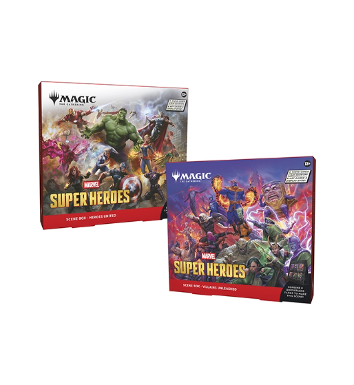 Magic: The Gathering – Marvel Super Heroes Scene Box (Random Picked)