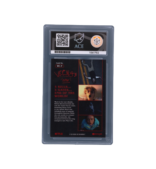 2023 Eleven – Zerocool Stranger Things Season 4 (VC-7) Lenticular | Ace Graded 10 Gem Mint