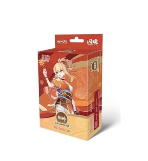 Genshin Impact Trading Card Game: Series 03 Pre-Built Starter Deck – Yoimiya (Chinese Version)