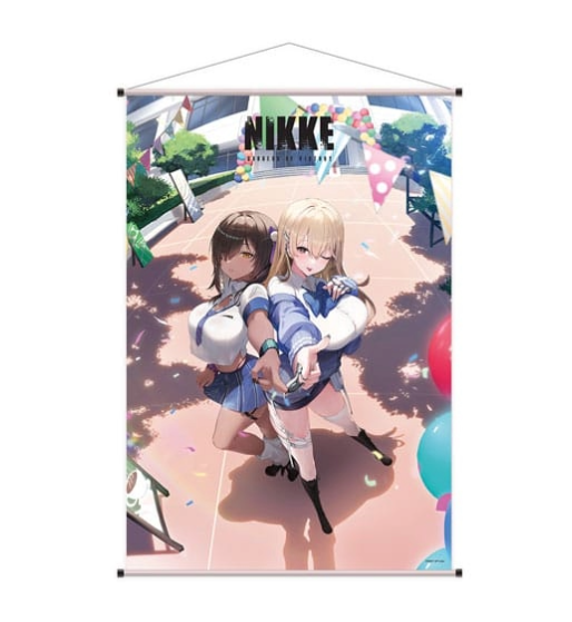 Goddess of Victory: Nikke Premium Fabric Wallscroll – Naga & Tia (60 x 90 cm)