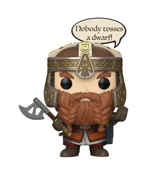 The Lord of the Rings POP! Vinyl Figure: Gimli (9 cm)