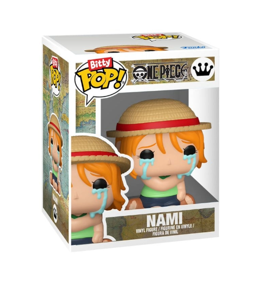 One Piece Bitty POP! Vinyl Figures 2-Pack: Monkey D. Luffy & Nami (2 cm)