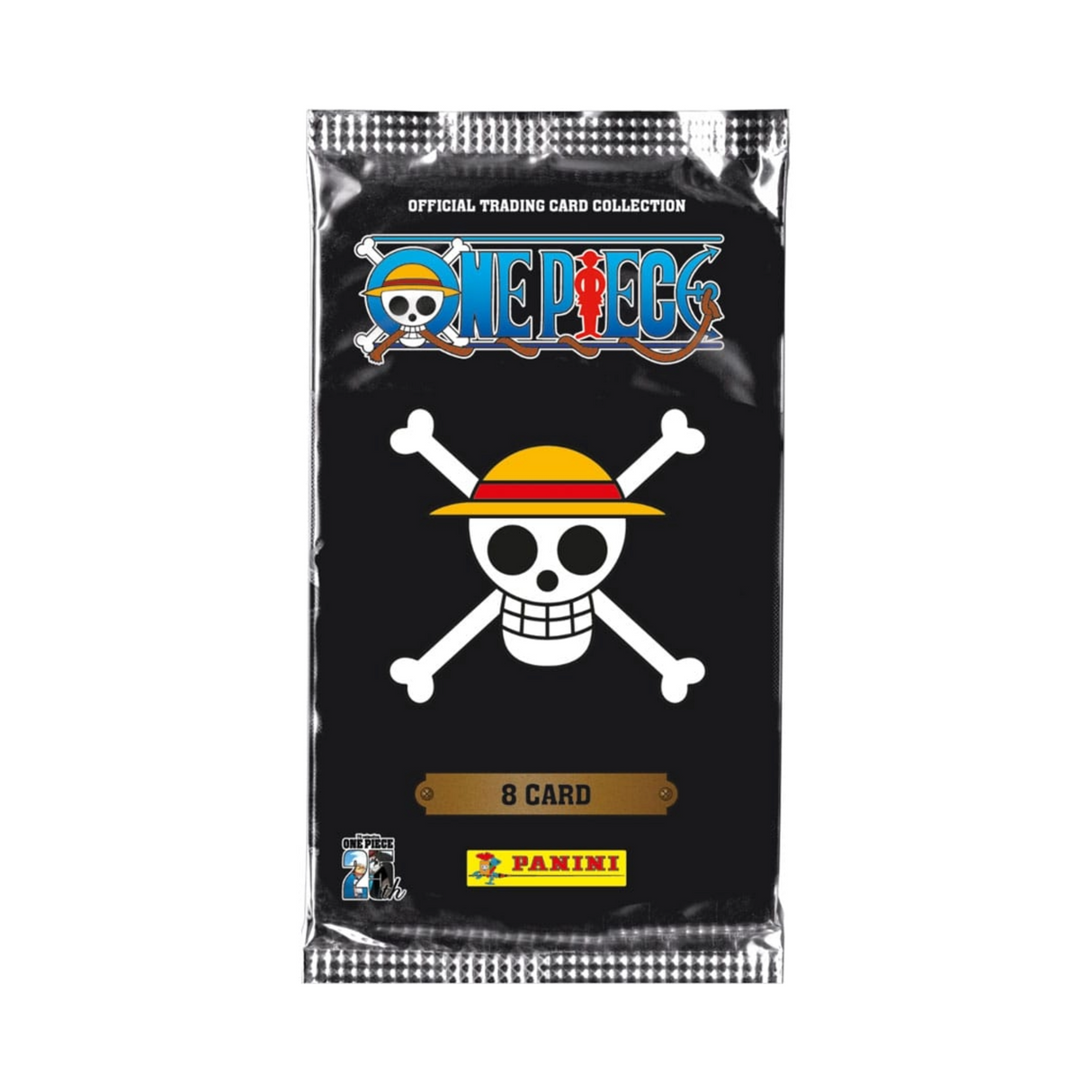 Panini One Piece Trading Cards: 25th Anniversary Flow Packs Display (18 Packs) – English Edition