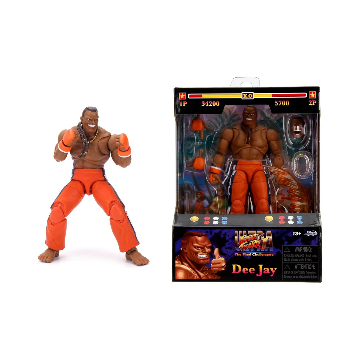 Deejay Street Fighter 6 Inch Deluxe Collector Figure