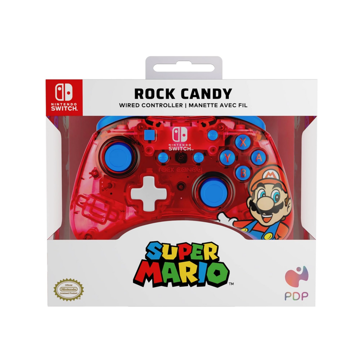 Rock Candy Wired Controller - Mario