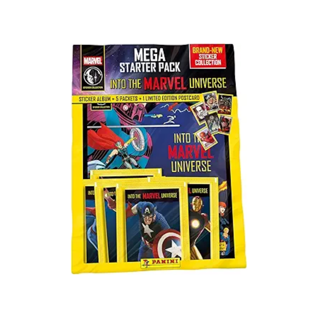 Marvel Universe Sticker Collection - Starter Pack