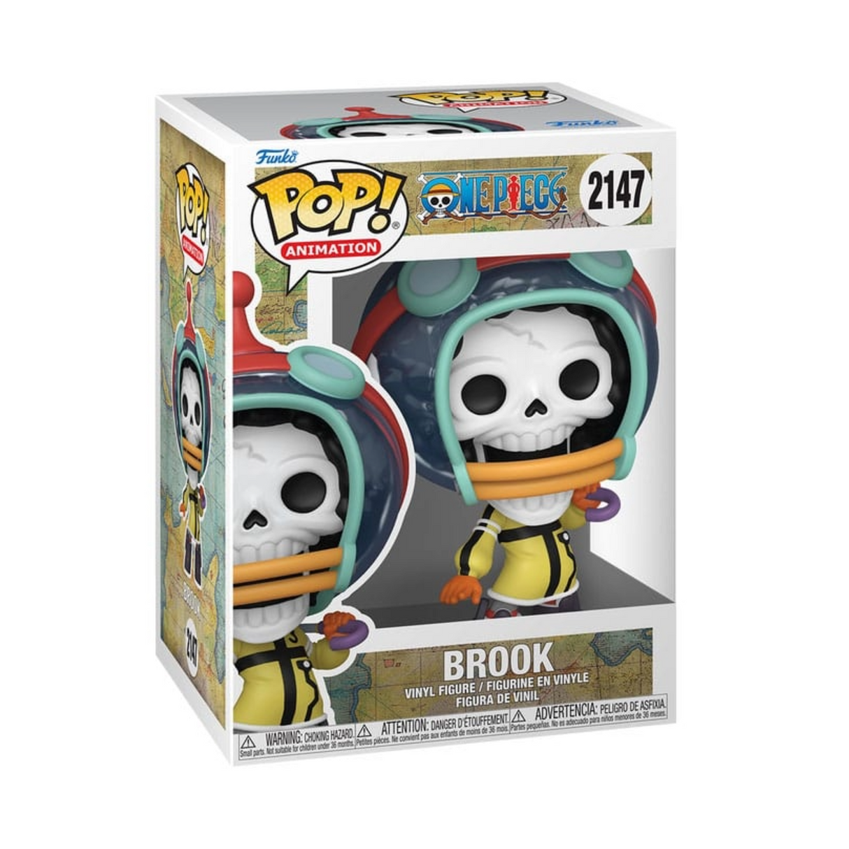 Funko POP! Animation: One Piece - Brook (Egg) Vinyl Figure (9cm