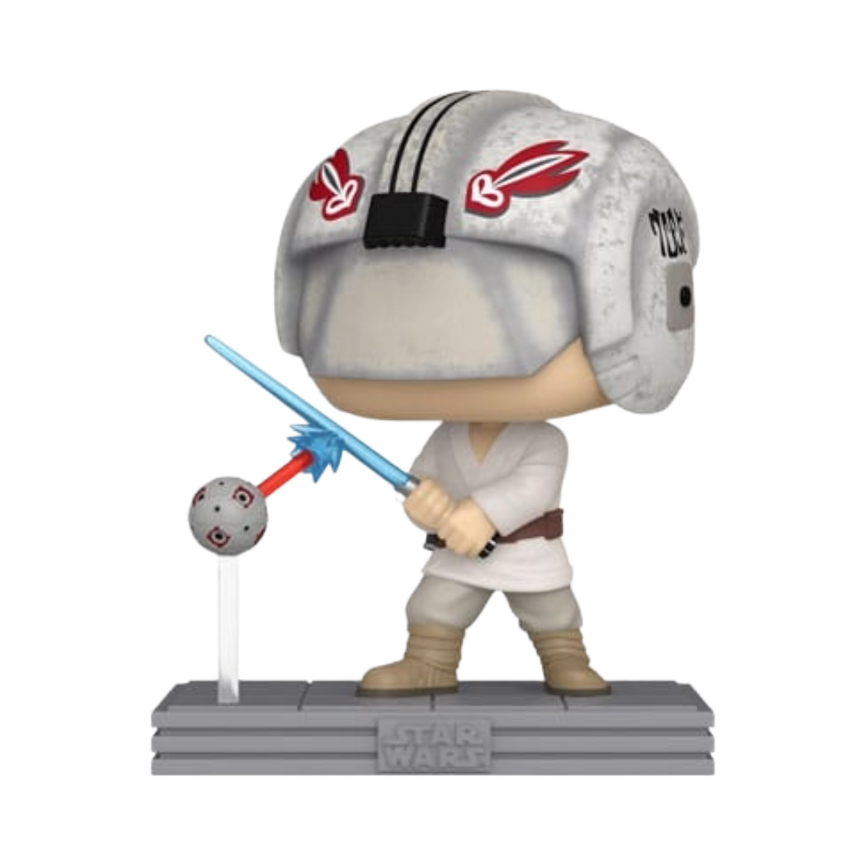 Star Wars Funko POP! Movie Vinyl Figure: Luke Skywalker with Training Remote – #765