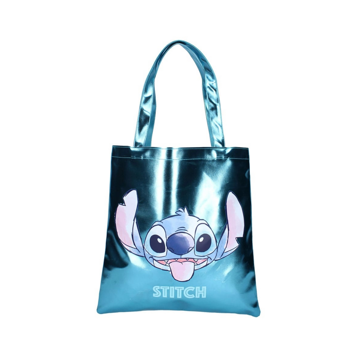 Disney's Lilo & Stitch: Stitch Moves Metallic Tote Bag (37 x 36 cm)
