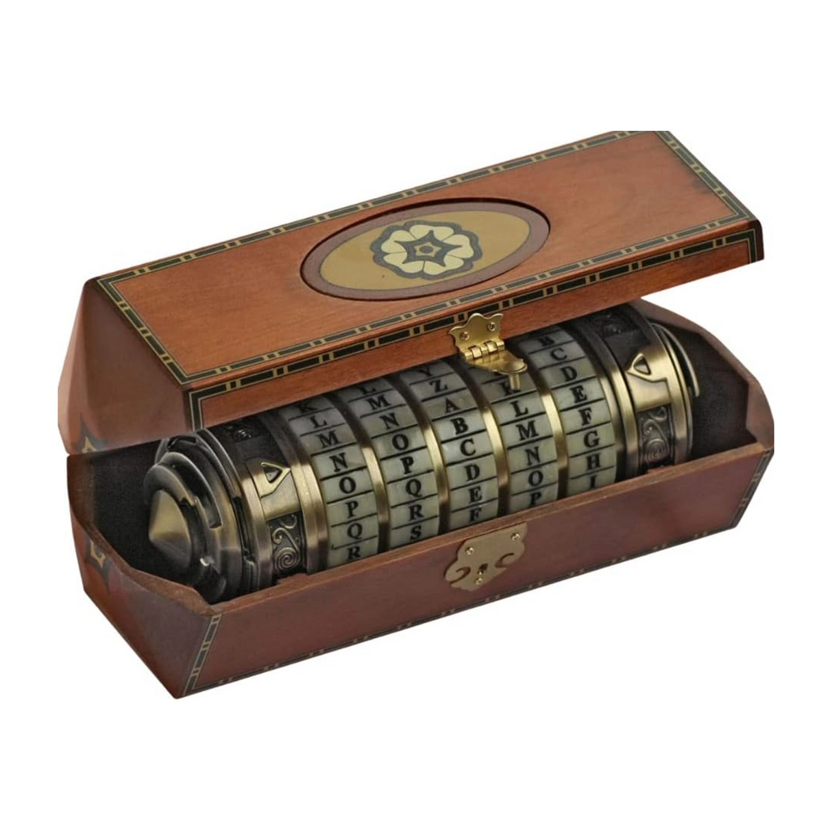 The Noble Collection: The Da Vinci Code Cryptex – Full 1:1 Scale Functional Prop Replica (15 cm)