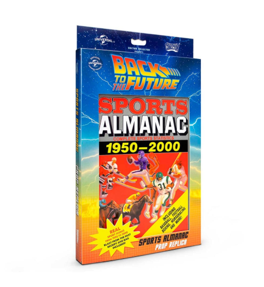 Back to the Future: 1/1 Scale Grays Sports Almanac Prop Replica