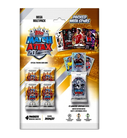 Match Attax 2026/27 20th Anniversary Multipack
