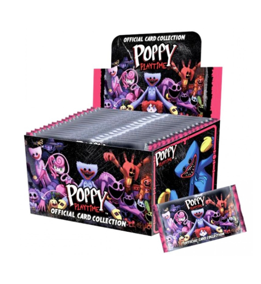 Poppy Playtime Trading Card Game: Booster Box Display (24 Packs)