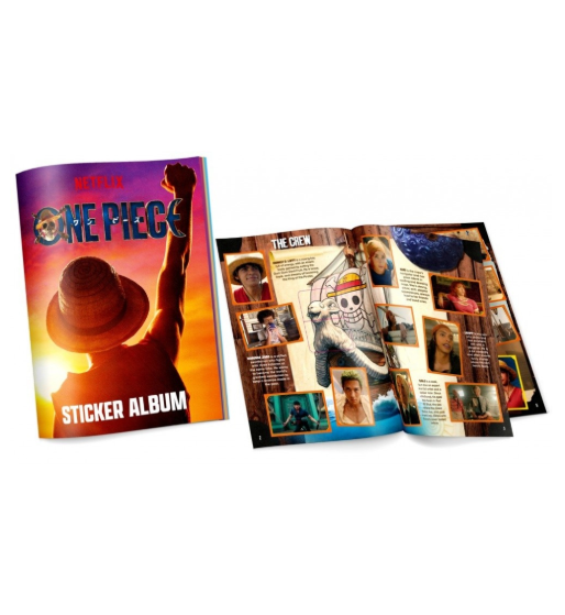 One Piece (Netflix Series) Official Sticker Collection Album