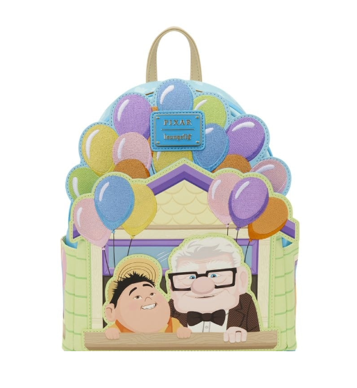 Loungefly: Disney Pixar Up Carl & Russell Mini Backpack