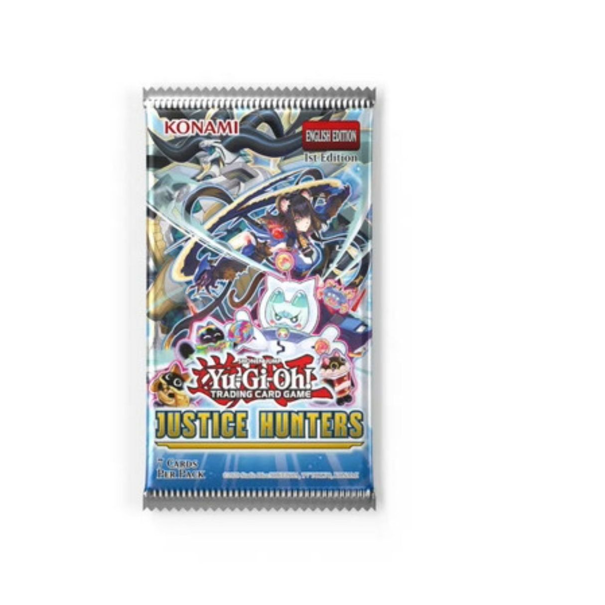 Yu-Gi-Oh! Justice Hunters Booster pack x1