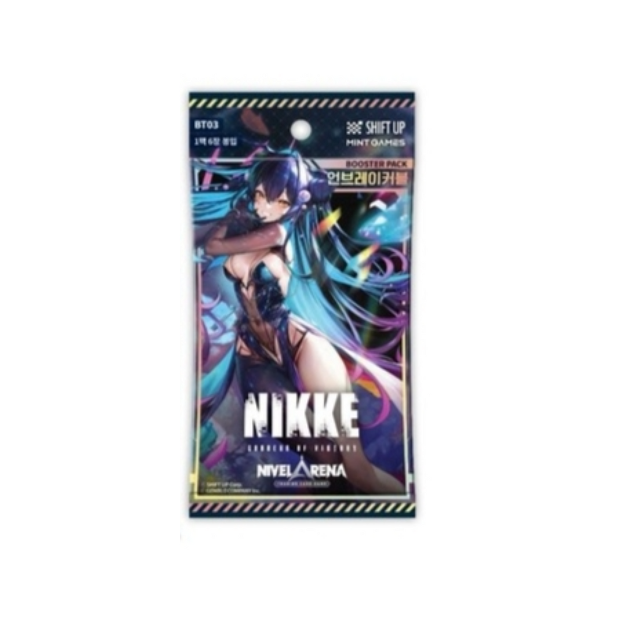 Goddess of Victory: Nikke – Nivel ARENA BT03 "Unbreakable" Booster Pack – Korean Edition